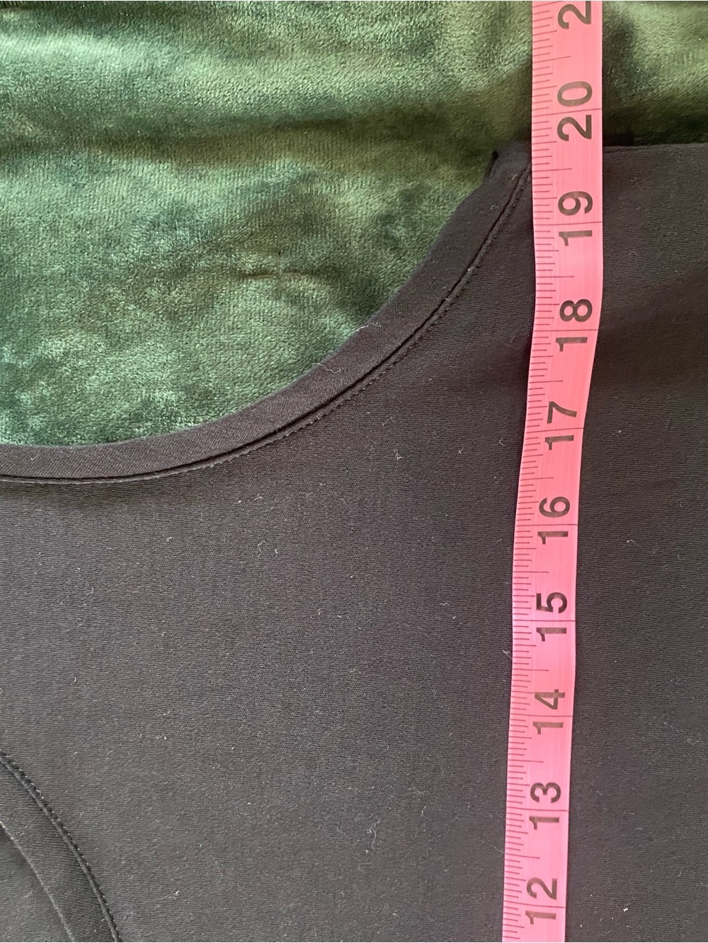 Eileen Fisher Black Sleeveless Swing Tank tunic dress sleepwear large - Picture 4 of 5